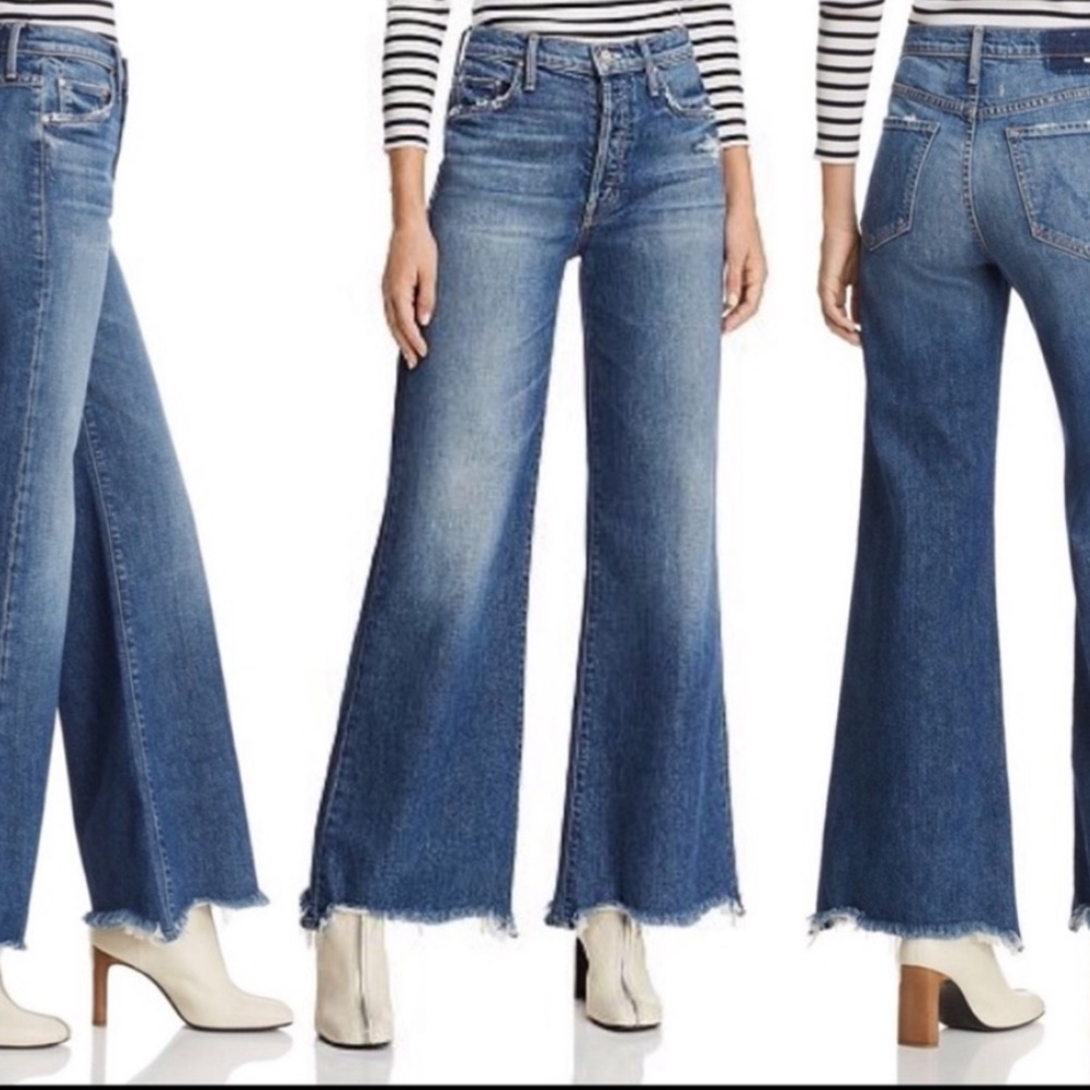 Mother Superior The Tomcat Roller Chew Flare Jeans